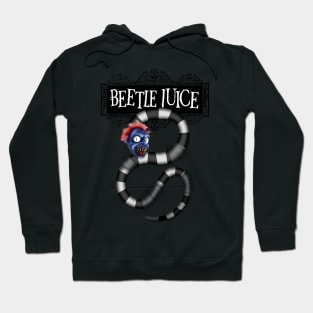 Digital painted work of art of Beetlejuice snake. Hoodie